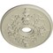 Ekena Millwork Alexa Medallion (Canopies up to 5 5/8"), 30 3/4"W x 21 1/4"H x 3 7/8"ID x 1 5/8"P, Clear Yellow CM21X30ALCYF - alternate 4